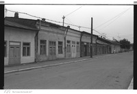 Photograph of: Jewish houses in Săveni.