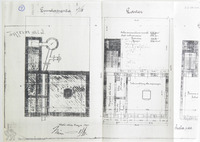 Photograph of: Or Shemesh Synagogue (the Tschup Shul) in Lviv (Lwów, Lemberg, Lvov) : Construction design.