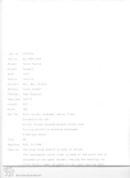 Photograph of: Torah mantle donated by Hevrat Nashim : Description.