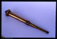 Photograph of: Tin Torah pointer.