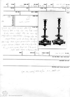 Photograph of: Candlesticks, Germany, 18??.