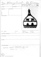 Photograph of: Hanukkah lamp : Field documentation.