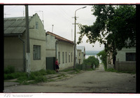 Photograph of: Street in Ivano-Frankove (Janów).
