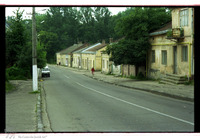 Photograph of: Street in Ivano-Frankove (Janów).