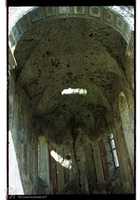 Photograph of: Bernardine church in Leshniv (Leszniów).