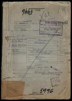 Berman, Abraham, residing in Tel Aviv, Israel, reparations file.