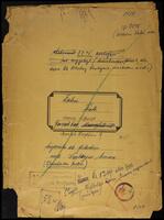 Kahn (née Lissberger), Kaethe, residing in Ramat Gan, Israel, reparations file.