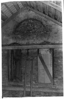 Photograph of: Double Synagogue (II) in Nemyriv : The roof space above the eastern synagogue. E wall.