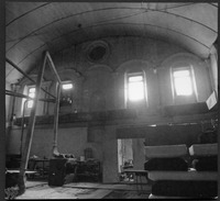 Photograph of: Great Synagogue in Radekhiv (Radziechów), photos 1994 : Main hall, eastern wall.