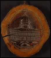 Dome of the Rock Olive Wood Carving – Souvenir from Jerusalem, The Holy Land.