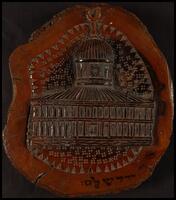 Dome of the Rock Olive Wood Carving – Souvenir from Jerusalem, The Holy Land.