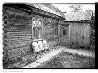 Photograph of: Wooden house in Musninkai.
