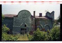 Photograph of: Synagogue in Grybów : Exterior.