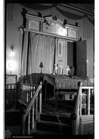 Photograph of: Synagogue of Mountain Jews in Buinaksk : Torah ark.