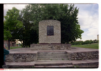 Photograph of: Holocaust memorial in Kremenets on the place of mass murder : New memorial at the mass grave.