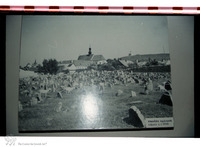Photograph of: Jewish cemetery in Pińczów : Old photograph.