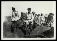 Capture of German Prisoners Near Mount Tabor, World War I.