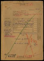 Zegelstein (Ben Sira), Nachum, residing in Jaffa, Israel, reparations file.