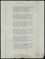 Wolfskehl, Karl, poems.