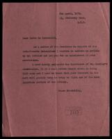 Letters to Edmond Baron de Rothschild.