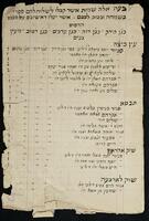 רשימת מקבלי ספרים מקהילות שונות בתוניסיה.