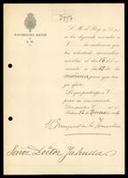 Alfonso XIII, King of Spain.