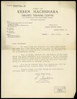 Keren Hachshara.
