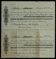 Cheques to Western Insurance Real Estate, Krugersdorp.