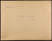 Arthur Schnitzler.