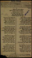 מנחת נדבה : ... אשר הבאתי ... לפני ... כה'ר דוד פראנקו מינדיז ... החתן תורה ...