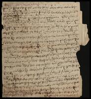Letters by Moses Löw and Leopold Löw's siblings to Leopold Löw and his wife, Leontine.