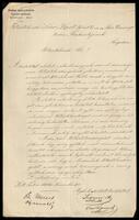 Three letters by the National Hungarian Jewish Association of Teachers / Országos Magyar-Izraelita Tanító Egylet.