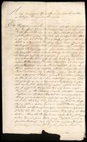 Letter from the Arad Jewish community.