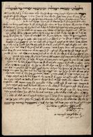 Engagement contract for Yehezkel and Gittel.
