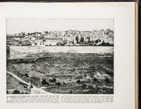 Panorama of Jerusalem--As seen from the top of the Mount of Olives