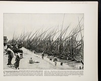 Grain boats on the Nile--Showing how the corn has always been brought down from Upper Egypt