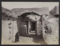 Abydos False arches in the temple.