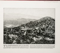 Walls, Acro-Corinth--Overlooking the ruins of the once splendid city of Corinth now obliterated