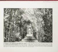 Entrance to the garden of the Knights of Malta--A glimpse of the most splendid edifice ever raised by faith in the cause of religion