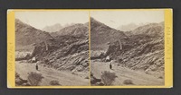 Sinai Mount Serbal from Wady Sherah.