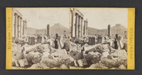 Palmyra--View from the Grand Colonnade. Showing the Castle