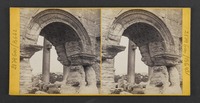 Palmyra--Ornamental Door, leading through the side of the Triumphal Arch