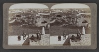 "The new Calvary" and "The Tomb of Jeremiah," looking north from the northern wall, Jerusalem