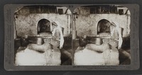 A Samaritan woman at Jacob's well, Palestine (John iv: 5-30)