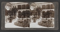 The inner court of a Damascus home, Syria