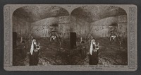 Interior of the Tombs of the Kings, on the road to Nablus