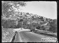 בדרך לירושלים "אבו גוש".