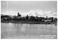 שיט על הירדן לתוך ביצות החולה 24.1.38.