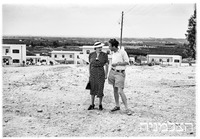 קרן הקיימת לישראל ביקורה של הגב' וויט בארץ ישראל גבעת ברנר אנצו סרני.