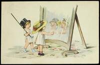 Postcard from brother Alfred to Hilde, 1924.